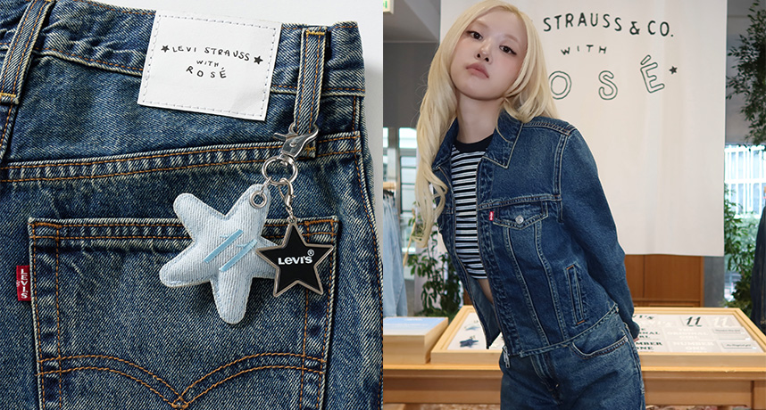 Levi’s® 攜手 ROSÉ 推出限定聯名系列首部曲，親自上身詮釋「The Original Girl」原創精神！